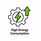 High Energy Consumption