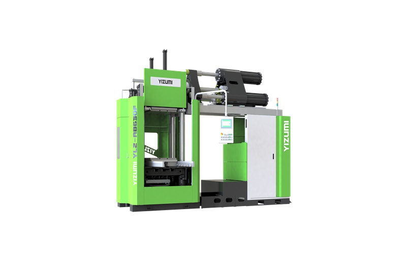 Injection machine with large injection volume